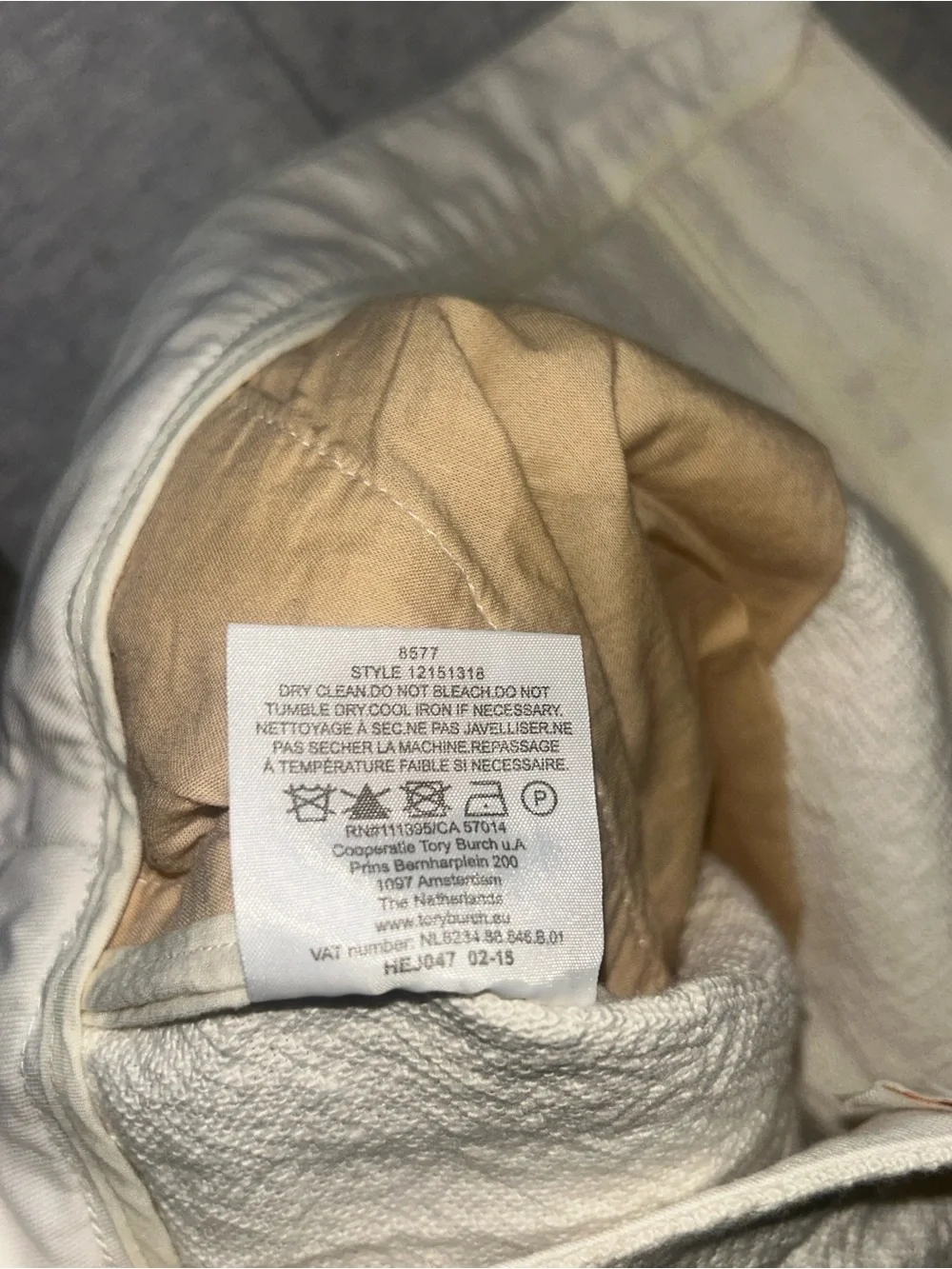 Tory Burch callout weave